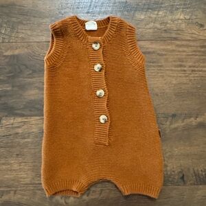 Goumi Cozy Knit Baby Romper